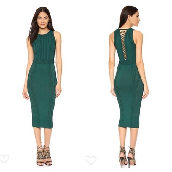 Ronny Kobo Collection Dresses & Skirts - Ronny kobo sleeveless cage bodycon midi dress